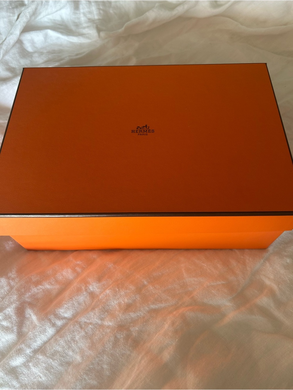 Authentic Hermes Shoe Box